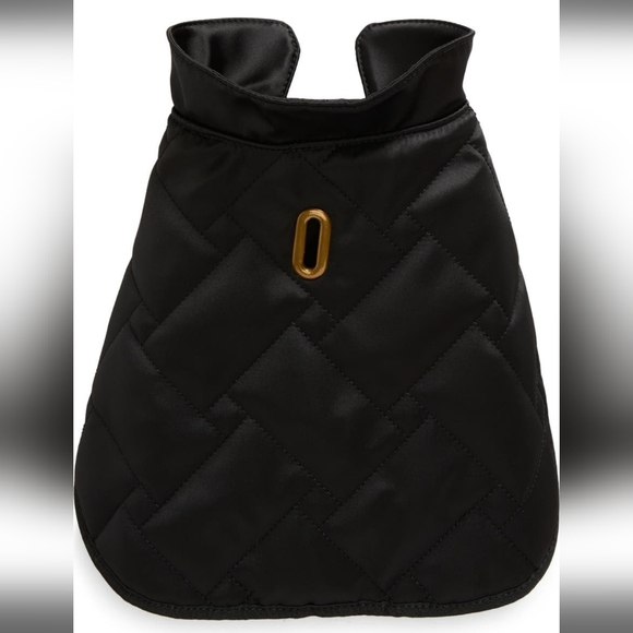 Kurt Geiger London REPREVE® Quilted Recycled Polyester Blend Dog Coat, M, BLACK - Picture 2 of 3